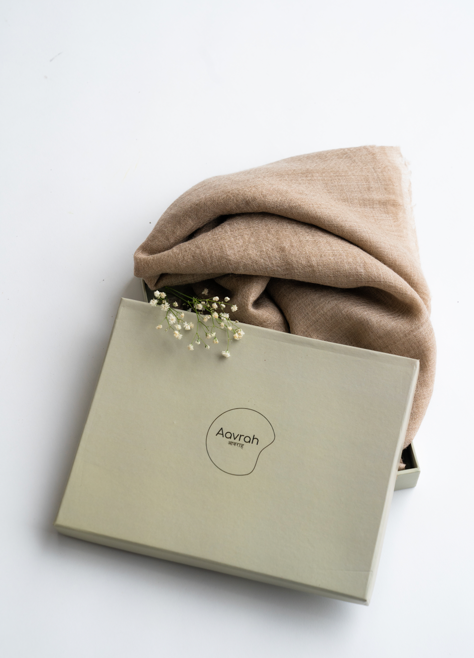 Pashmina- Natural Brown